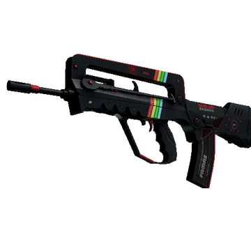 FAMAS | ZX Spectron (Battle-Scarred)