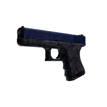 Glock-18 | Blue Fissure (Field-Tested)